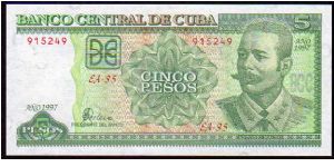 5 Pesos
Pk 116 Banknote