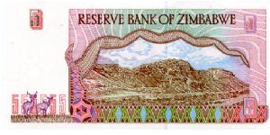 Banknote from Zimbabwe