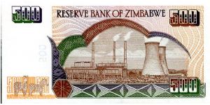 Banknote from Zimbabwe