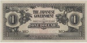 1 Dollar with 
MO Serial

During the Japanese Occupation in Singapore 1943-1945

OFFER VIA EMAIL Banknote