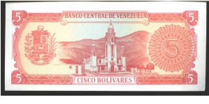 Banknote from Venezuela