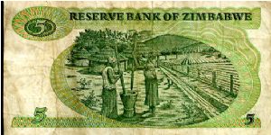 Banknote from Zimbabwe