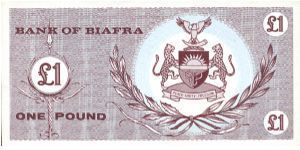Banknote from Biafra