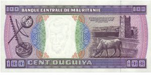 Banknote from Mauritania