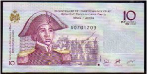 10 Gourdes
Pk 272a Banknote