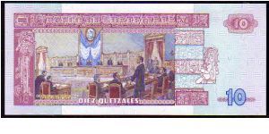 Banknote from Guatemala