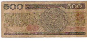 Banknote from Mexico