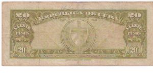 Banknote from Cuba