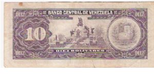 Banknote from Venezuela