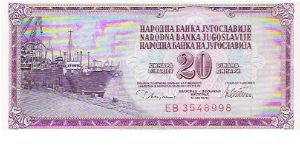 20 DINARA

EB 3548998 Banknote