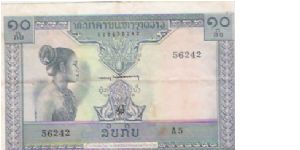1962-1963
10 KIP

56242
A5 Banknote