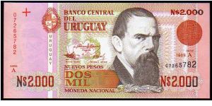 2000 Nuevos Pesos
Pk 68 Banknote