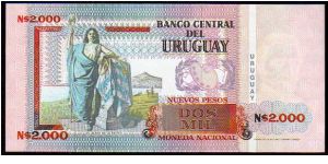 Banknote from Uruguay