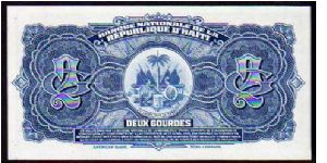 Banknote from Haiti