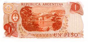 Banknote from Argentina