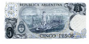 Banknote from Argentina