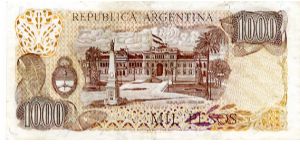 Banknote from Argentina