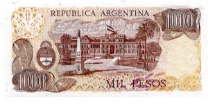 Banknote from Argentina