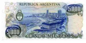 Banknote from Argentina