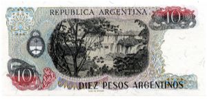 Banknote from Argentina