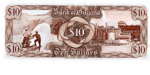 Banknote from Guyana