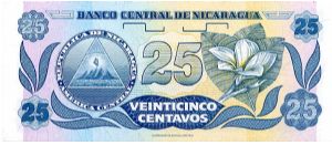 Banknote from Nicaragua