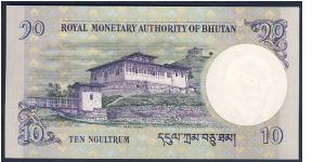 Banknote from Bhutan