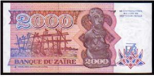 Banknote from Congo