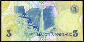 Banknote from Lesotho