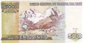 Banknote from Peru