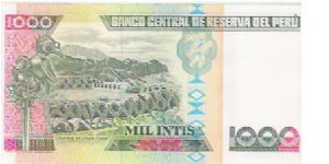 Banknote from Peru