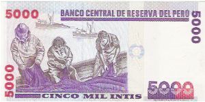 Banknote from Peru