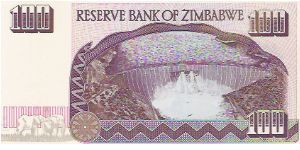 Banknote from Zimbabwe