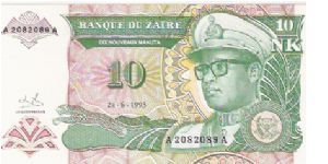 10 NOUVEAUX MAKUTA

A2082089 A

P # 49 Banknote