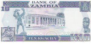 Banknote from Zambia