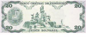 Banknote from Venezuela