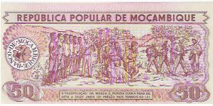 Banknote from Mozambique