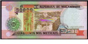 Banknote from Mozambique