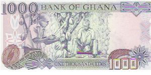 Banknote from Ghana