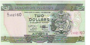 TWO DOLLARS
C/3 202160

P # 18 Banknote