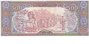 Banknote from Laos