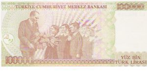 Banknote from Turkey