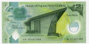 2 Kina
Polymer note Banknote