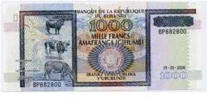 1000 Francs Banknote