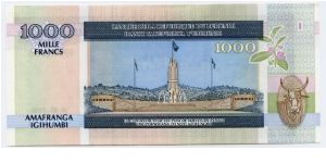 Banknote from Burundi