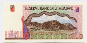 Banknote from Zimbabwe