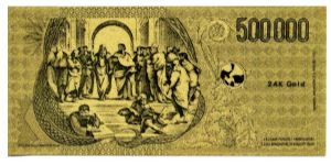 Banknote from Italy