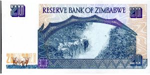 Banknote from Zimbabwe