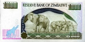 Banknote from Zimbabwe