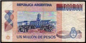 Banknote from Argentina